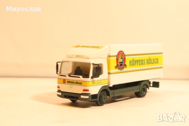WIKING H0 1/87 MERCEDES ATEGO КАМИОН КОЛИЧКА МОДЕЛ, снимка 3 - Колекции - 54113594