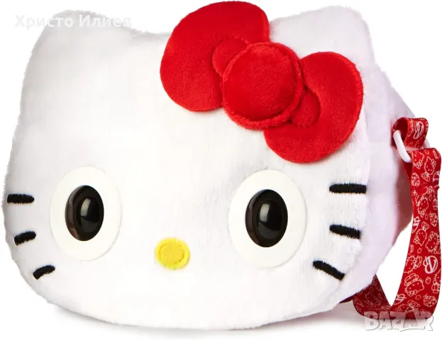 Интерактивна Детска чанта Purse Pets Hello Kitty Хелоу Кити с мигащи очи и звуци, снимка 2 - Други - 48630296