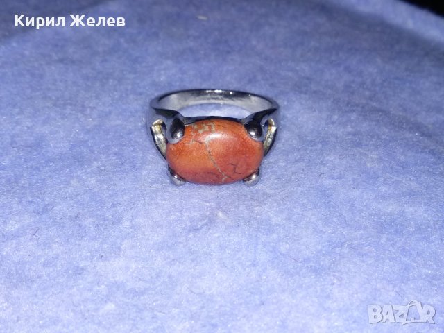 МНОГО КРАСИВ СКЪПОЦЕНЕН ПРЪСТЕН от ХРОМИРАНА БЛАГОРОДНА НЕРЪЖДАЕМА СТОМАНА 36603, снимка 3 - Пръстени - 39758573