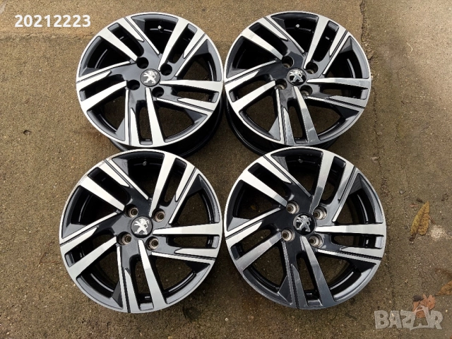 4 броя алуминиеви джанти за Peugeot 208,2008 16