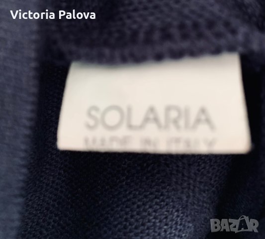 Вълнена тениска SOLARIA Италия, снимка 3 - Тениски - 42866176