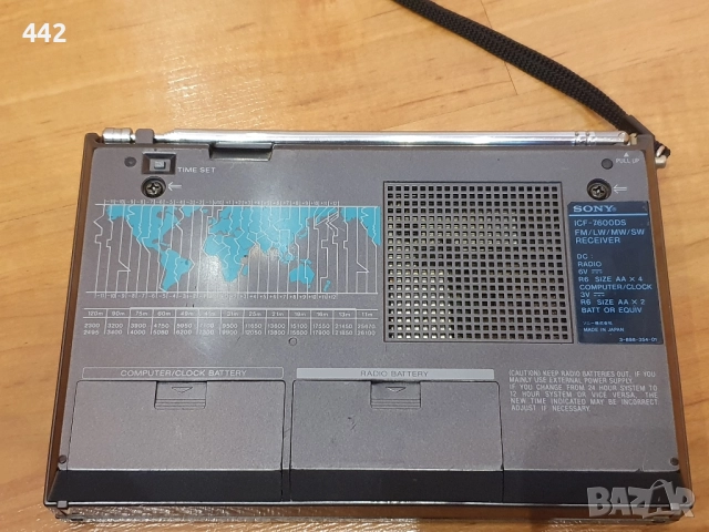 Sony ICF-7600DS, снимка 3 - Радиокасетофони, транзистори - 52243972