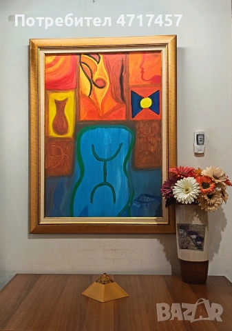 авторска картина оригинал, снимка 2 - Картини - 53213172