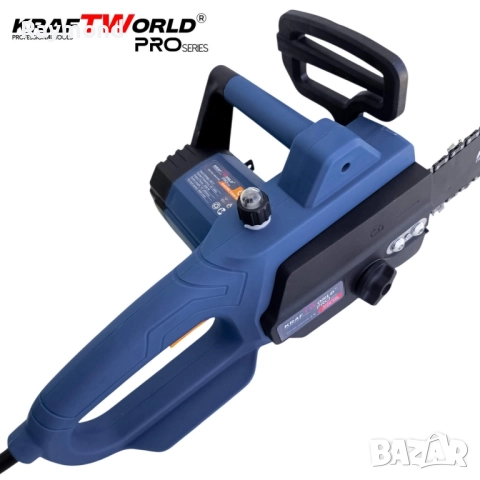 Електрическа Резачка за дърва KraftWorld 2200W – 220V, 40 см, снимка 5 - Други инструменти - 51793384