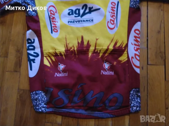 Колездачна тениска за 12-14г маркова на Налини Колнаго Пежо, снимка 8 - Велосипеди - 49442012