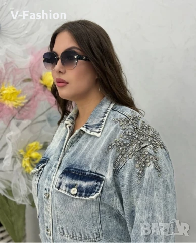 Дънкова рокля Dishe, снимка 3 - Рокли - 50768019