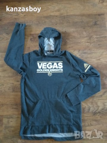 adidas Vega Golden Knights Nwt - страхотно мъжко горнище КАТО НОВО, снимка 5 - Спортни дрехи, екипи - 42784642