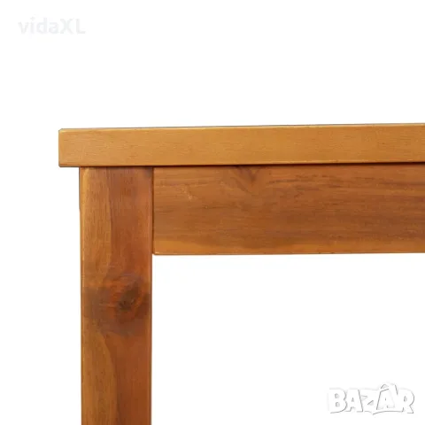 vidaXL Градинска пейка, 150 cм, масив акациево дърво, снимка 6 - Градински мебели, декорация  - 56147279