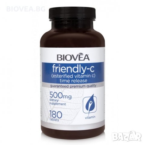 Хранителна добавка FRIENDLY-C (Esterfied Vitamin C Time Release) 500мг, снимка 1 - Хранителни добавки - 30022250