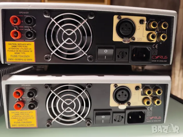 Моно блок-Cyrus mono x 2бр, cyrus pre-x пред усилвател , снимка 5 - Ресийвъри, усилватели, смесителни пултове - 47779110