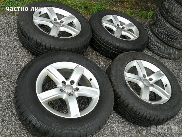 Audi (Q5) 5x112 - 17 цола лети джанти Ауди 5х112 със зимни гуми, снимка 2 - Гуми и джанти - 30555210