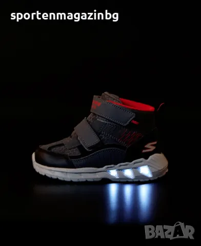 Детски обувки SKECHERS S-Lights Magna - Lights Frosty Fun, снимка 3 - Детски боти и ботуши - 47953798