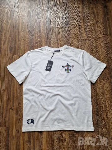 Страхотна мъжка тениска HROME HEARTS Размери XL, снимка 2 - Тениски - 50670985