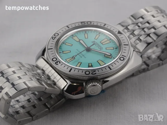 ВОСТОК АМФИБИЯ АВТОМАТИЧЕН-"ЧЕРЕПАХА"-"TIFFANY" ref: 70088В, снимка 5 - Мъжки - 48082149