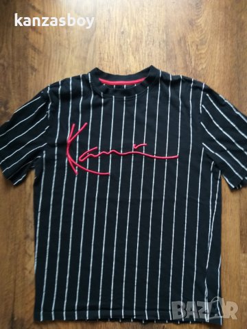 Karl Kani Signature Stripe T-Shirt - страхотна мъжка тениска, снимка 7 - Тениски - 40751508