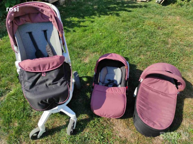 Продавам детска количка Chipolino Electra с три коша