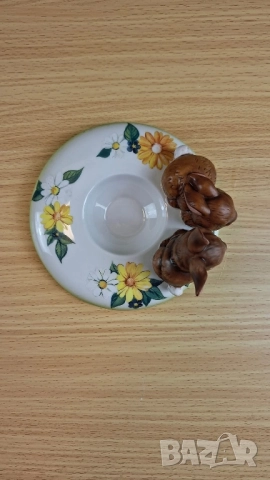 Порцеланова поставка за яйце  - Goebel, снимка 3 - Декорация за дома - 52068920