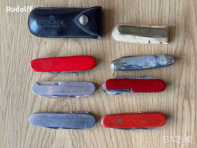 Лот швейцарски и полски ножчета, снимка 3 - Антикварни и старинни предмети - 52860208