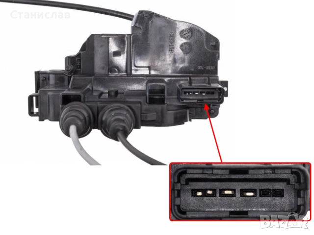 Брава за Hyundai Elantra MK4 за задна лява  врата, снимка 4 - Части - 52305999