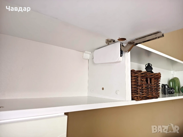 Холна ТВ секция бяло и венге, снимка 8 - Секции и витрини - 53949234