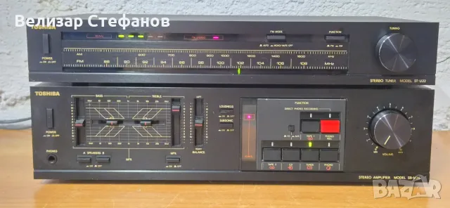 TOSHIBA SB-M36 + ST-U22 – СТЕРЕО УСИЛВАТЕЛ + СТЕРЕО ТУНЕР