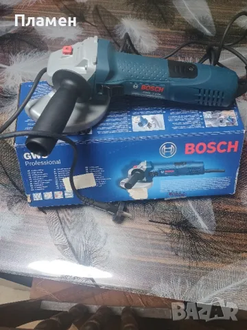 малък ъглошлайф Бош, снимка 3 - Винтоверти - 48967162