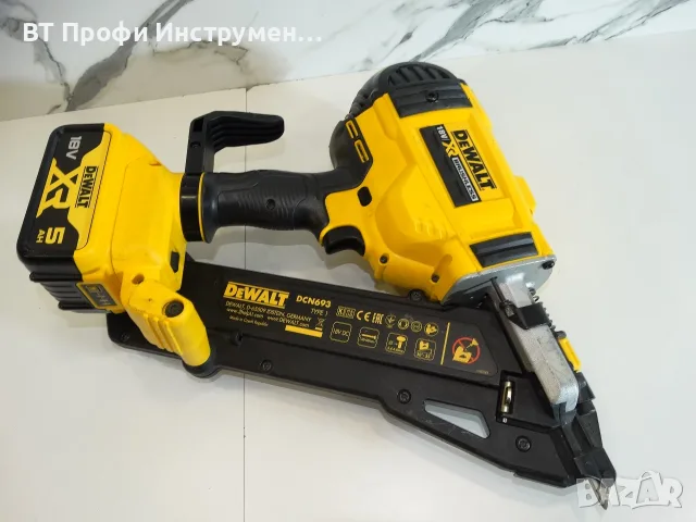 Dewalt DCN 693 - Такер за гвоздеи 40 - 60 мм, снимка 6 - Такери - 56445781