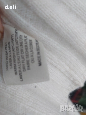 Два пуловера. HAWICK Scotland Size M 100% Кашмир Уникален пуловер, снимка 7 - Блузи с дълъг ръкав и пуловери - 52227723