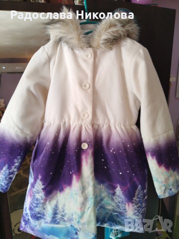 Зимно детско палто с качулка Doniceta, снимка 4 - Детски якета и елеци - 44209561