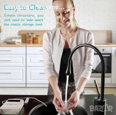 Електрически назален аспиратор за бебета, снимка 2 - Хигиенни препарати - 50801012