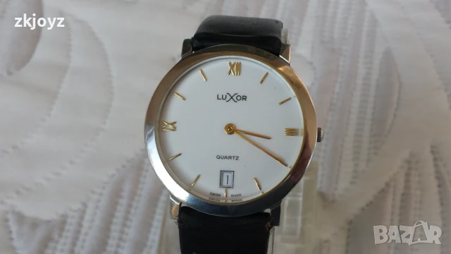 ШВЕЙЦАРСКИ ЧАСОВНИК LUXOR / механзъм ЕТА 955112, снимка 6 - Мъжки - 50738669