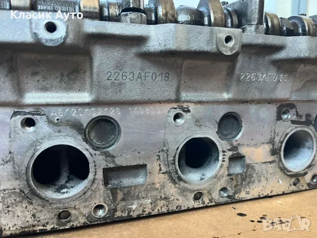 Цилиндрова глава Mercedes 270cdi W211, снимка 3 - Части - 55803469