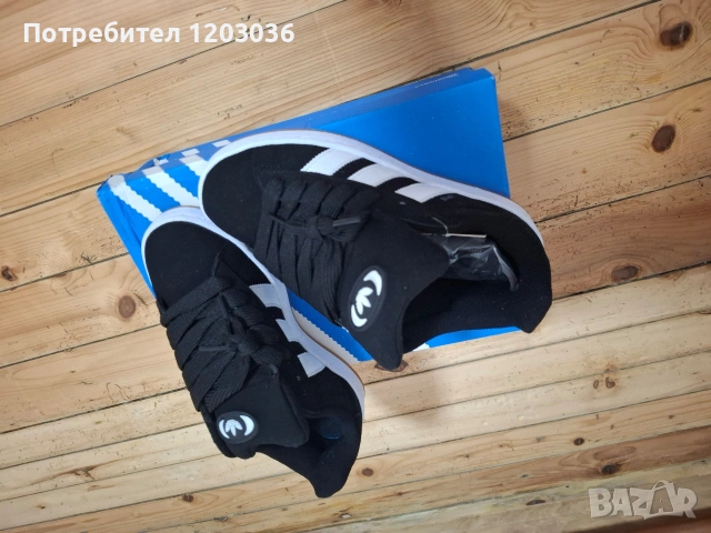 Маратонки Аdidas, нови, черни, снимка 3 - Маратонки - 53895645