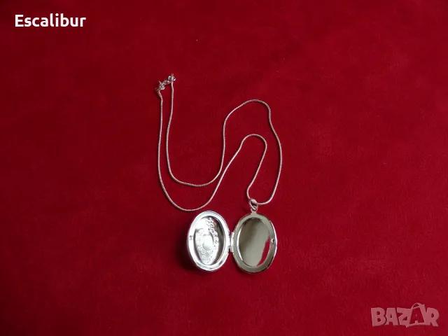 Посребрени бижута, снимка 9 - Колиета, медальони, синджири - 48857607