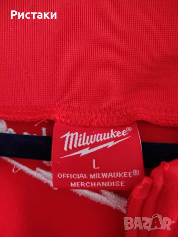 Мъжко горнище MILWAUKEE, снимка 5 - Суичъри - 56336086
