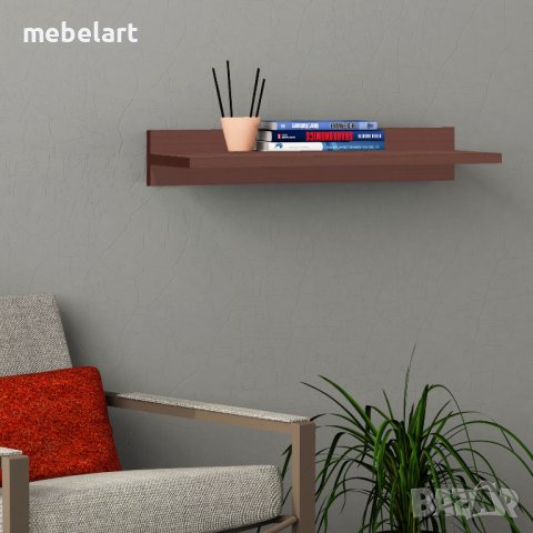 Полица (етажерка, лавица) за стена - Венге
