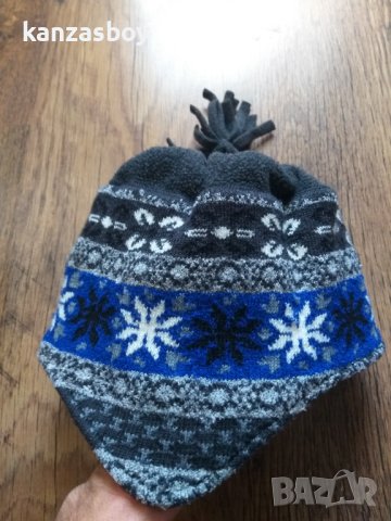 codeba vintage MADE IN GERMANY - ретро зимна шапка 50% мериновул, снимка 2 - Шапки - 44148855