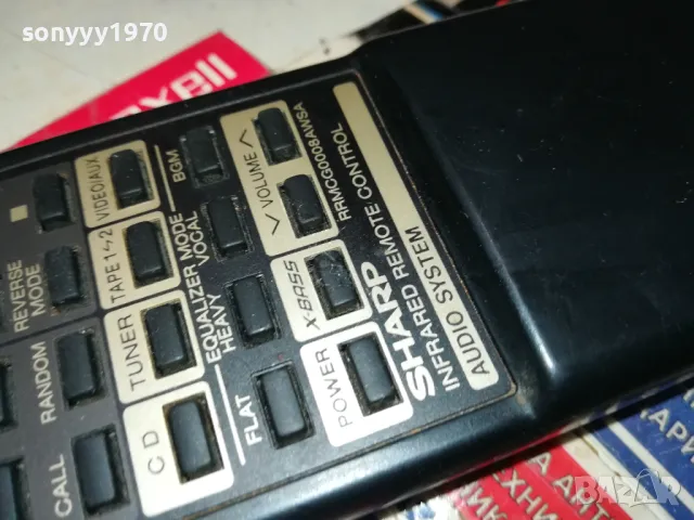 SHARP-AUDIO REMOTE-ВНОС SWISS 1605251420, снимка 15 - Други - 50312811
