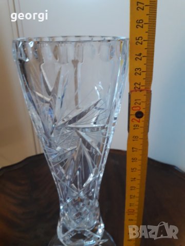 Кристална ваза, снимка 5 - Вази - 31696588
