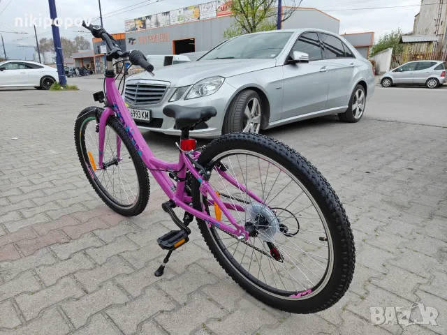 CROSS Велосипед 24" ALISSA лилав, снимка 9 - Велосипеди - 56528900