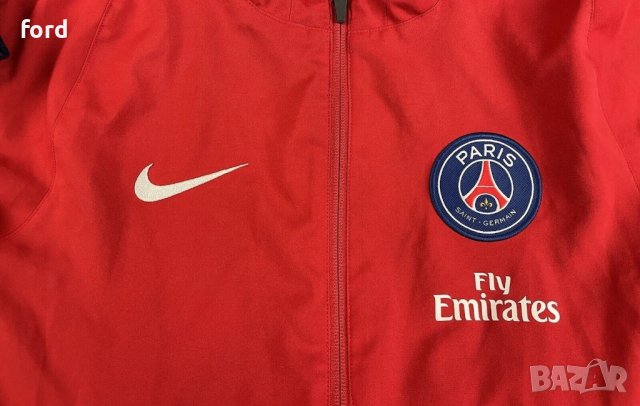 мъжко яке PSG Nike football - Футболна тениска Barcelona Dri Fit , снимка 3 - Футбол - 37658008
