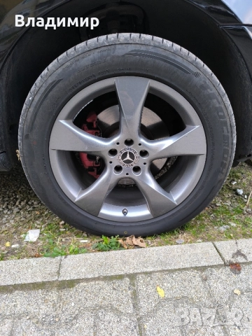 Джанти от Mercedes Ml 19 цола (Спорт пакет), снимка 4 - Гуми и джанти - 52266552