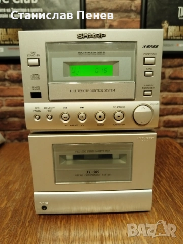 Sharp XL-505 Micro Component System 