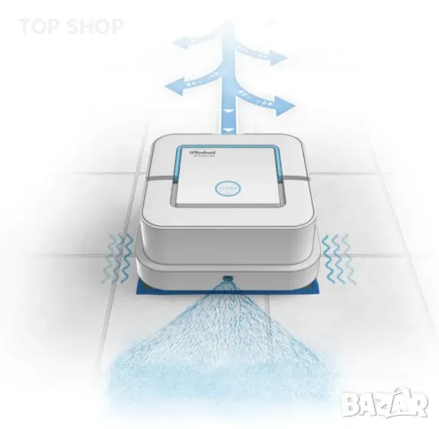iRobot Braava Jet 250 Precision Spray Wipe Robot 3 в 1 Smart робот нов, снимка 7 - Прахосмукачки - 48934653