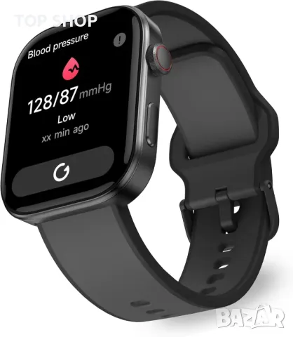 Смарт часовник OCTANDRA Beyond VeryFit 1,99" AMOLED екран, AI Voice, 3ATM, (GTX12) (черно и сиво)