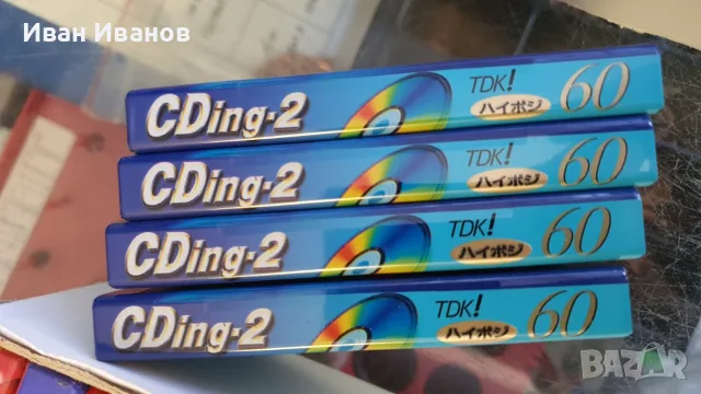 TDK CDing2  60 минутни японски хром аудиокасети