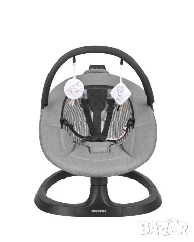 Електрическа люлка Zazu Grey, снимка 11 - Детски люлки - 52983945