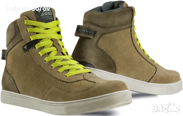 Мъжки мото обувки кецове маратонки за мотор SHIMA SX-2 BROWN EVO, снимка 1