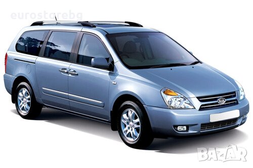 Комплект сенници за автомобил Kia Carnival 06-14, UV, 6 броя комплект щори
