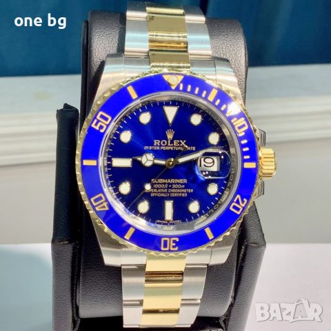 Rolex Submariner Two tone Blue Ocean, снимка 10 - Мъжки - 40519430